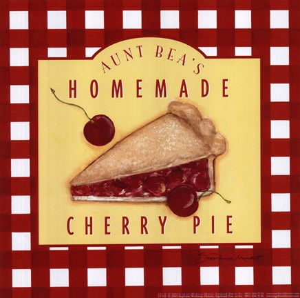 Framed Cherry Pie Print