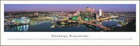 Framed Pittsburgh Pa Print