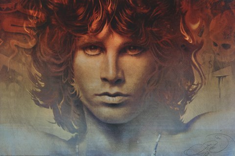 Framed Jim Morrison - Spirit Print