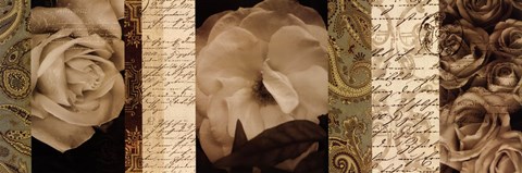 Framed Poetic Roses 1 Print