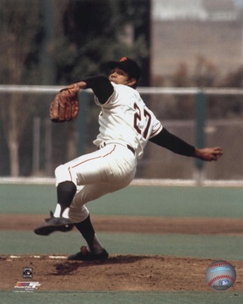 Framed Juan Marichal - Ready to pitch Print