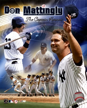 Don Mattingly - The Captain Returns Composite Poster by Unknown at