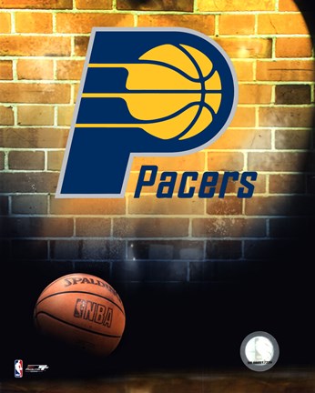 Framed Pacers - 2006 Logo Print
