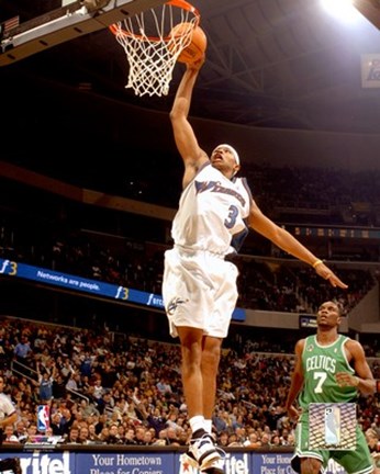 Framed Caron Butler - &#39;06 / &#39;07 Action Print