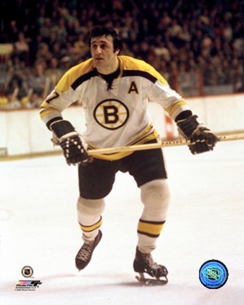 Framed Phil Esposito - (Bruins) Action Print