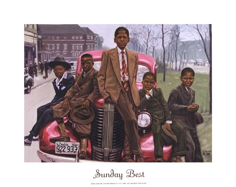 Framed Sunday Best Print