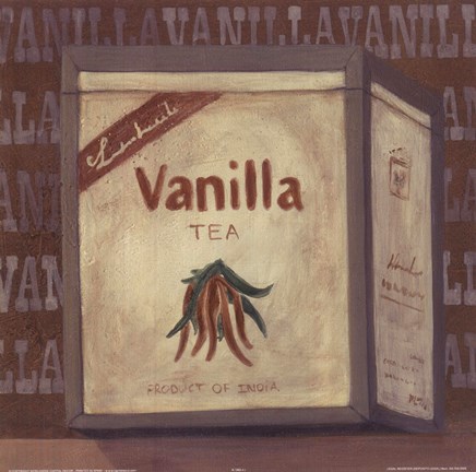 Framed Vanilla Tea Print
