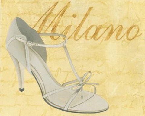 Framed Milano Shoe Print