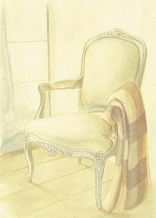 Framed Chair Blanket Print