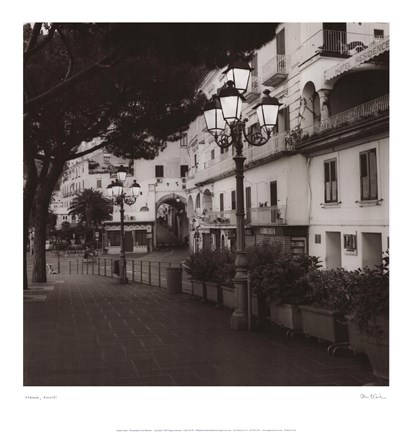 Framed Strada, Amalfi Print