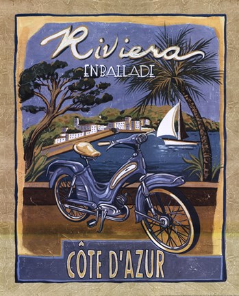 Framed Riviera Print