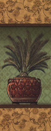 Framed Tropical Plants II Print