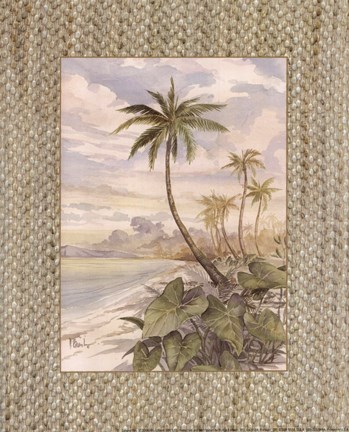 Framed Cabana Bay II - Mini Print