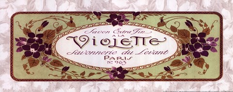 Framed Violette - Grande Print