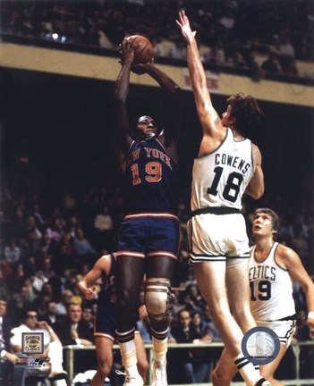 Framed Willis Reed - Action Print