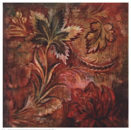 Framed Seraphic Floral Print