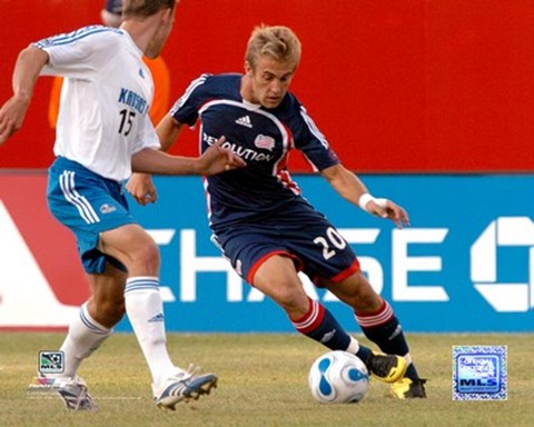 Framed Taylor Twellman - 2007 Action #28 Print