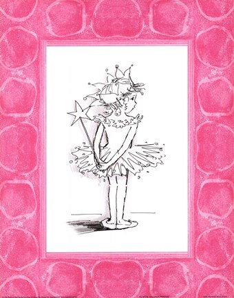 Framed Ballerina Princess Print