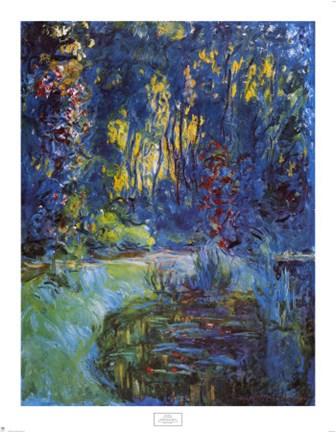 Framed Jardin de Giverny Print