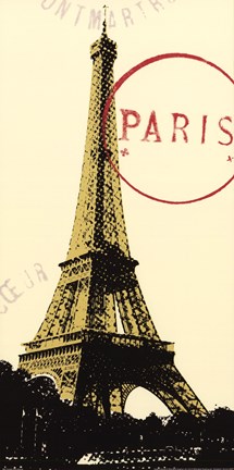 Framed Graphic Paris Neutral Print