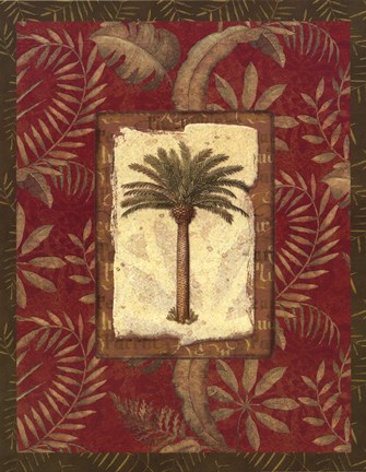 Framed Exotica Palm II - Grande Print