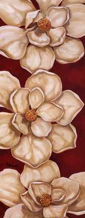 Framed Bella Grande Magnolias- mini Print