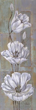 Framed Florentine Tulips Print