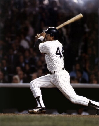 Framed Reggie Jackson New York Yankees WS HR #122 Print