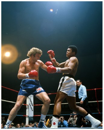 Framed Muhammad Ali vs. Joe Bugner #288 Print