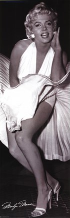 Framed Marilyn Monroe - Seven Year Itch (detail) Print