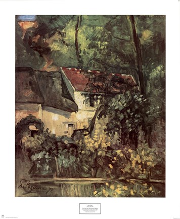 Framed House of Pere Lacroix Print