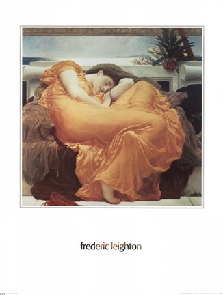 Framed Flaming June, c.1895 Print