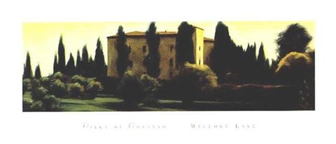 Framed Villa Di Corsano Print