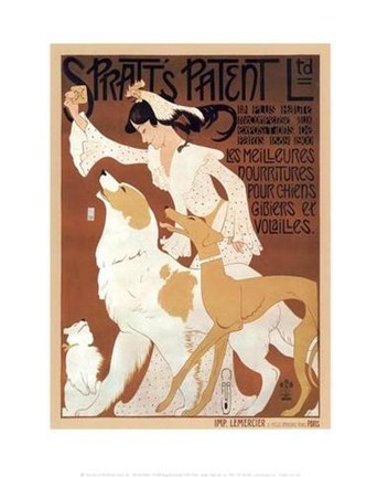 Framed Spratt&#39;s Patent Ltd., ca. 1909 Print