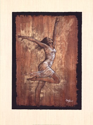 Framed Dance of Joy I Print