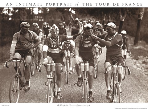 Framed Smokers - An Intimate Portrait of The Tour de France Print