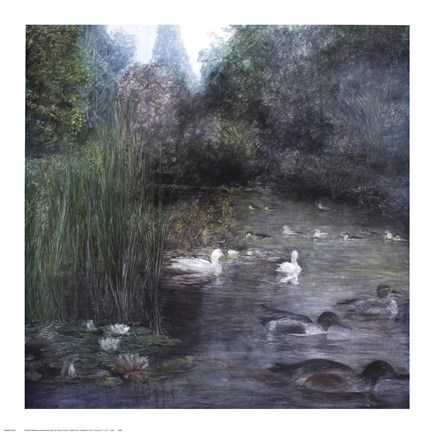 Framed Walden Pond Print