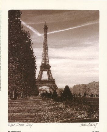 Framed Eiffel Tower Day Print