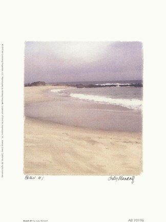Framed Beach #1 Print
