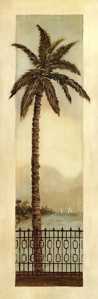 Framed Cayman Palm I Print