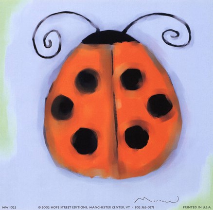 Framed New Ladybug Print