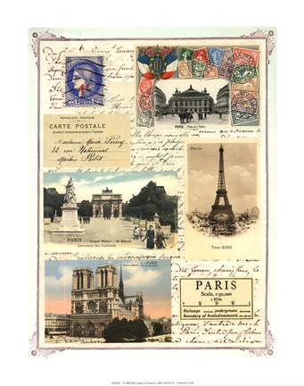 Framed Paris Print