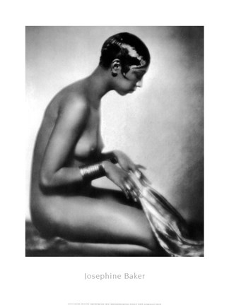 Framed Josephine Baker Print