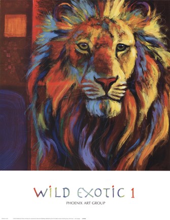Framed Wild Exotic 1 Print
