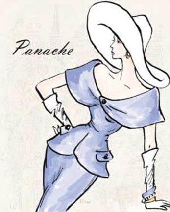 Framed Panache Print