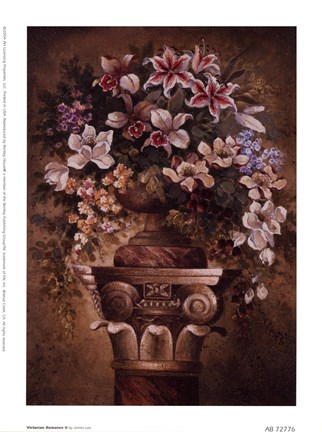 Framed Victorian Romance II Print