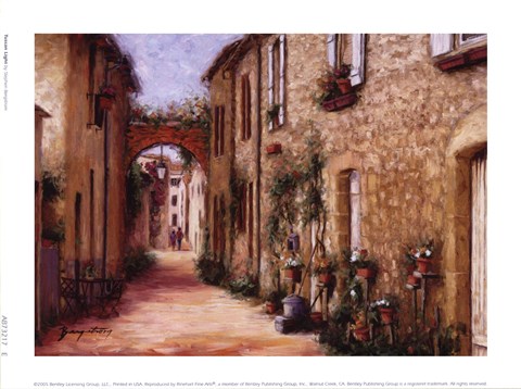 Framed Tuscan Light Print