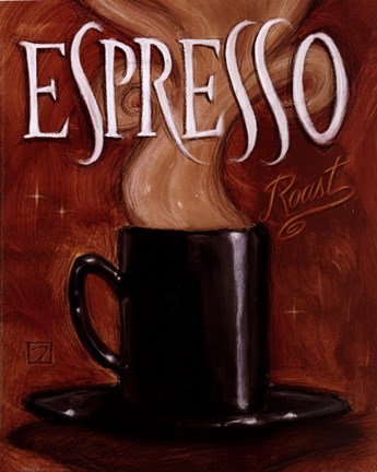 Framed Espresso Roast Print