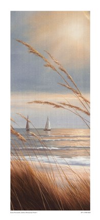 Framed Sailboat Breezeway Panel II Print