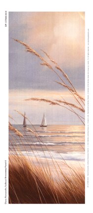 Framed Sailboat Breezeway Panel II Print